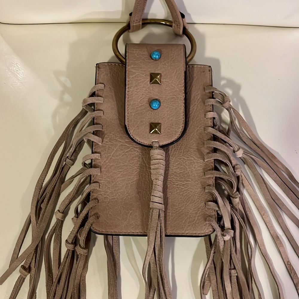 Mudd fringe Crossbody mini bag - Picture 3 of 11